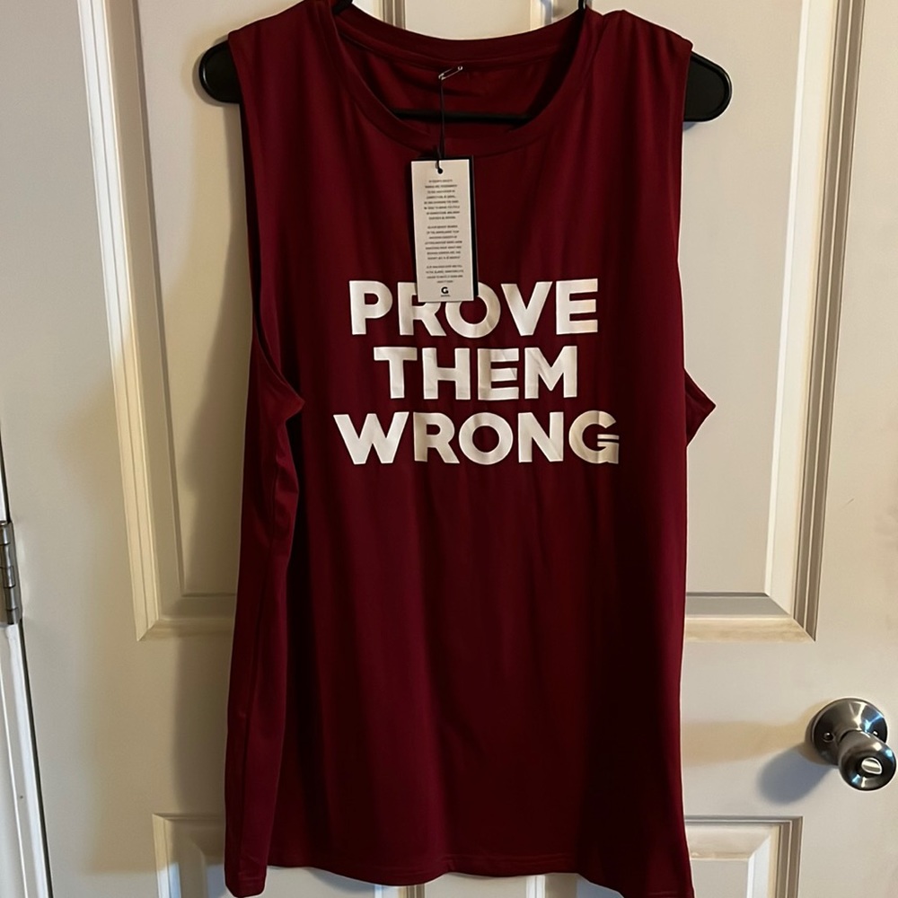 Prove them wrong muscle tank
